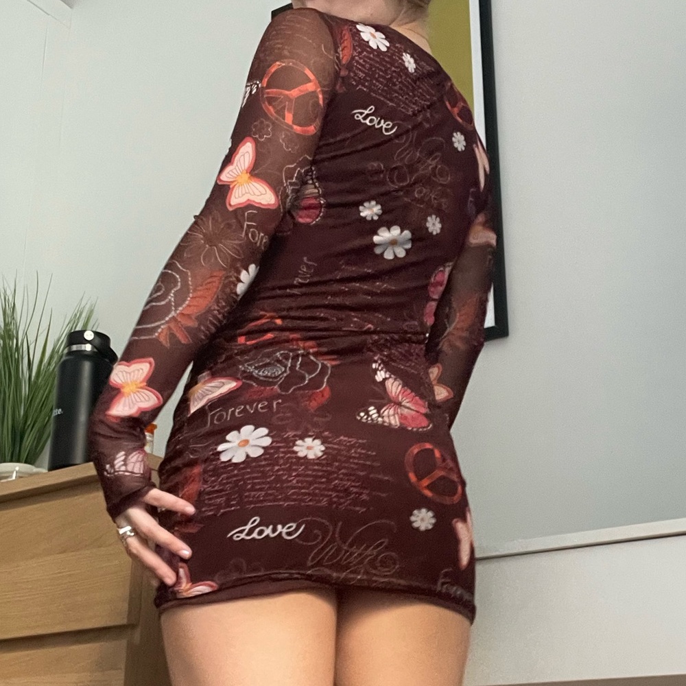 Gorgeous Urban Outfitters Butterfly // Flower // Print Dress
